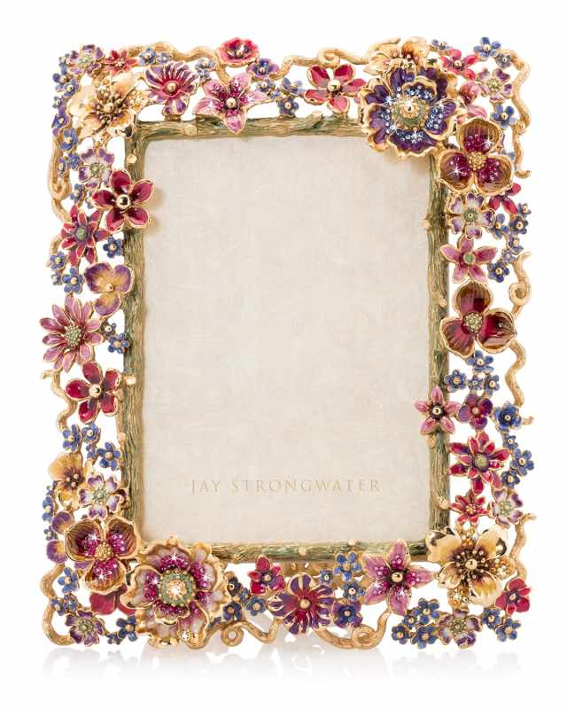 Floral Cluster Picture Frame, 5" x 7"
